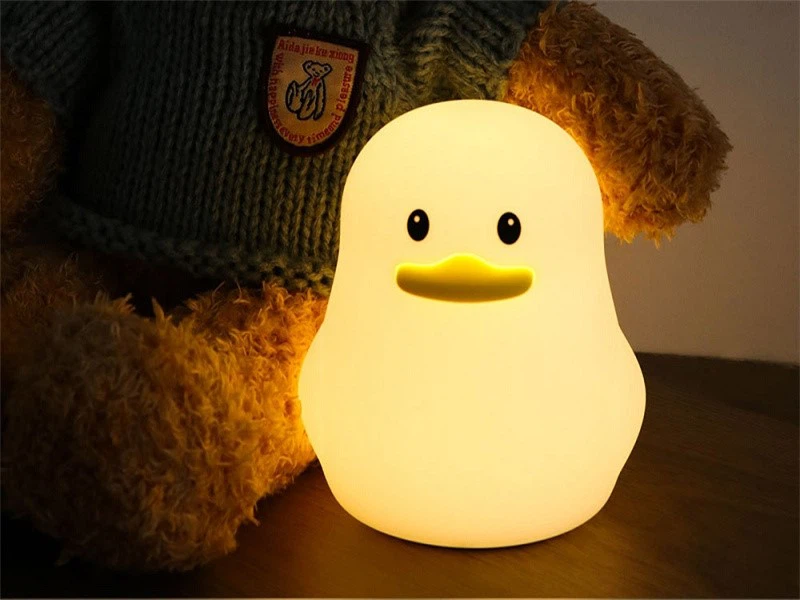 Silicone Dimmable Timed Bedside Lamp for Kids' Bedroom Decor Silicone Dimmable Timed Bedside Lamp for Kids' Bedroom Decor