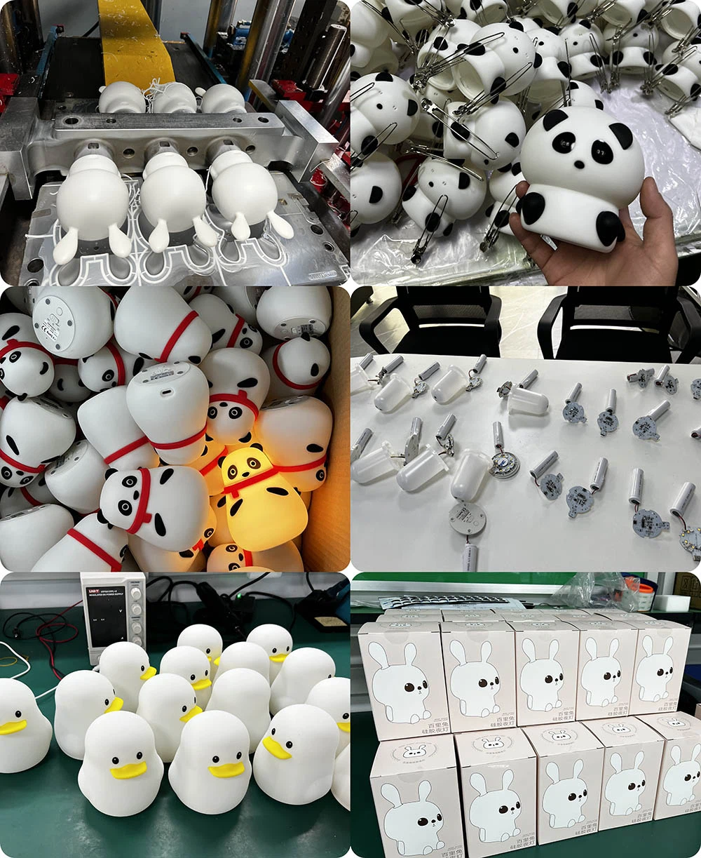 Children Animal Silicone Light Bulb Children Animal Silicone Light Bulb